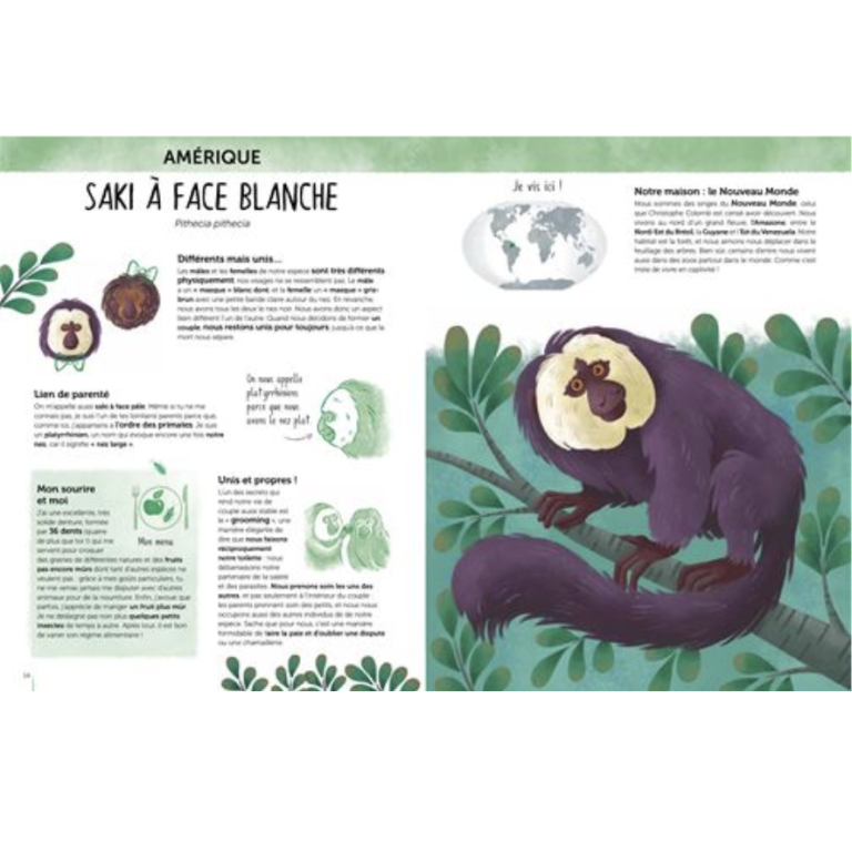 Livre - Atlas de la biodiversité. Animaux insolites et curieux