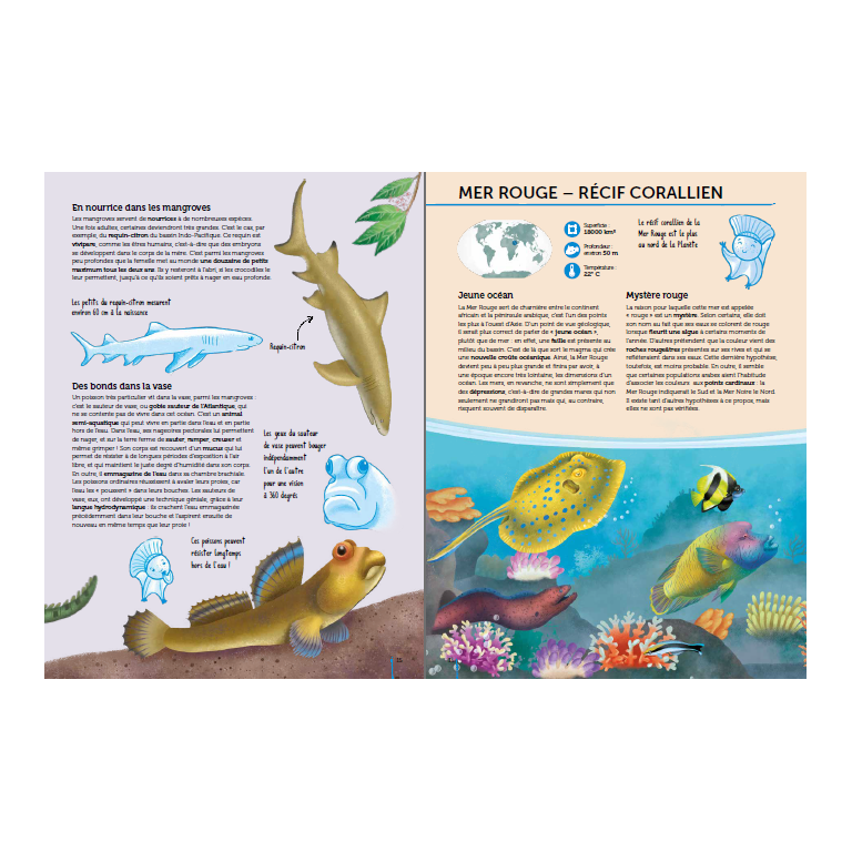 Livre - Atlas de la biodiversité. Mers et océans
