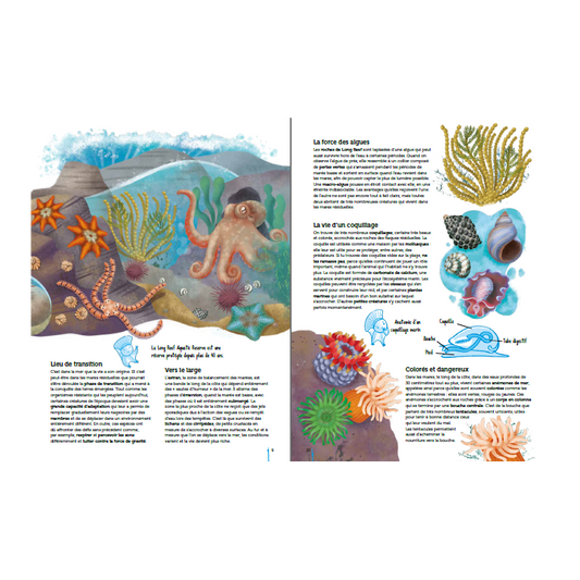Livre - Atlas de la biodiversité. Mers et océans
