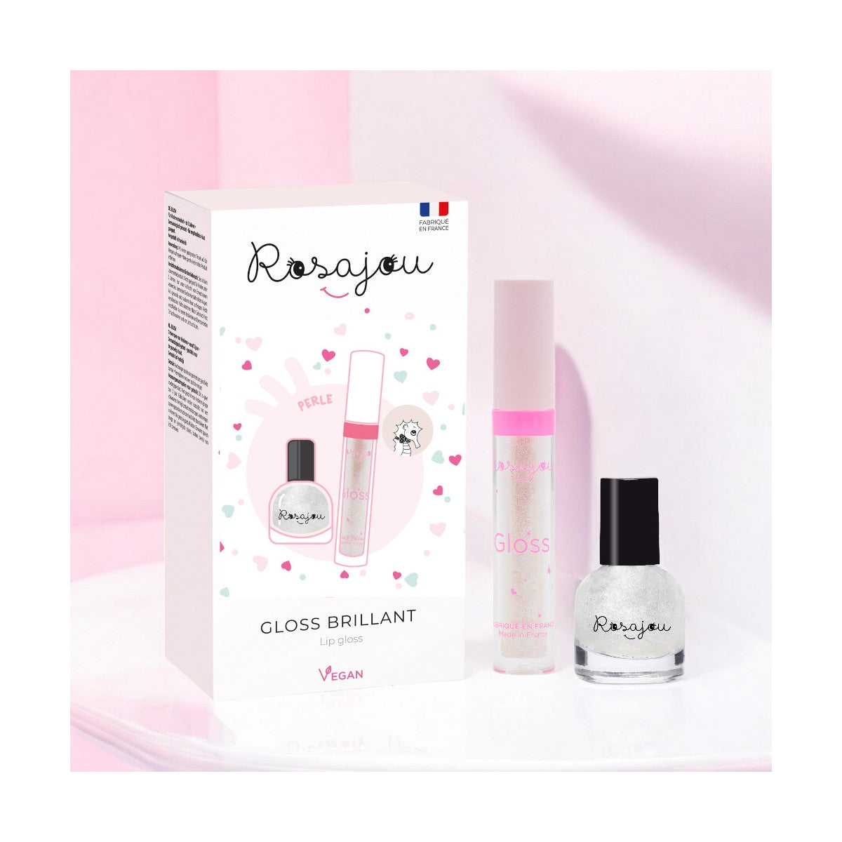 Coffret Duo Gloss Perle et vernis assorti