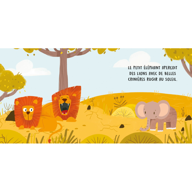Livre sonore - Douces histoires sonores. La savane