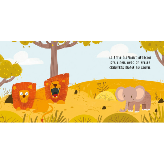 Livre sonore - Douces histoires sonores. La savane
