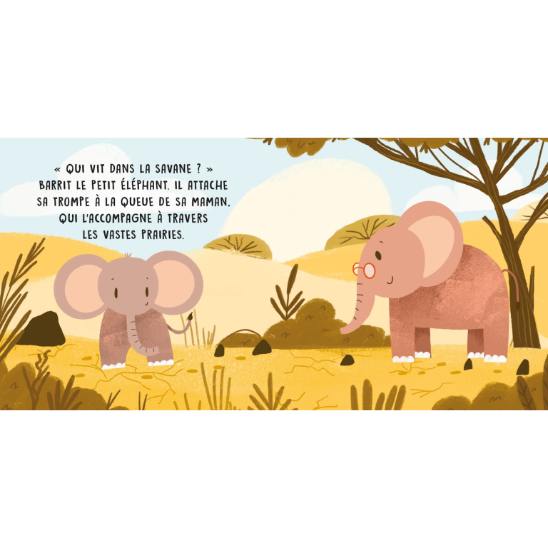 Livre sonore - Douces histoires sonores. La savane