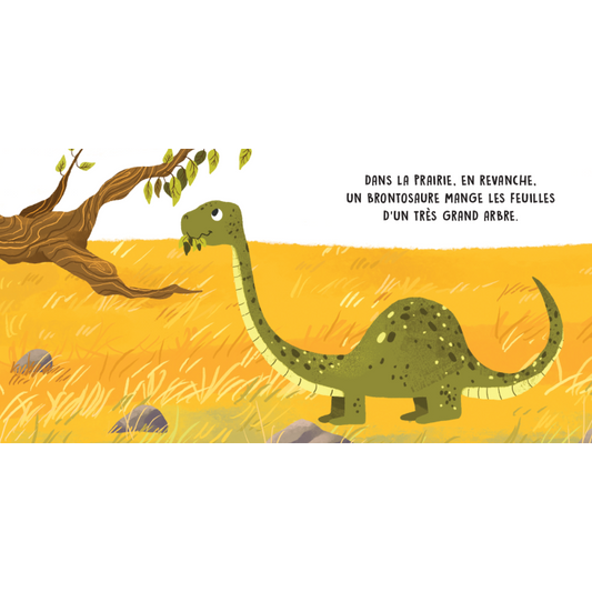 Livre sonore - Douces histoires sonores. Les dinosaures