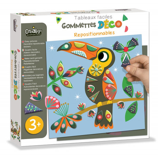 Gommettes repositionnables "Dans mon arbre"