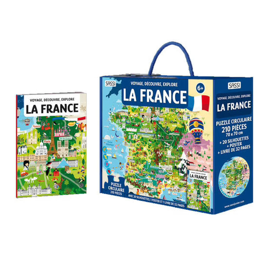 Puzzle - Voyage, découvre, explore. La France
