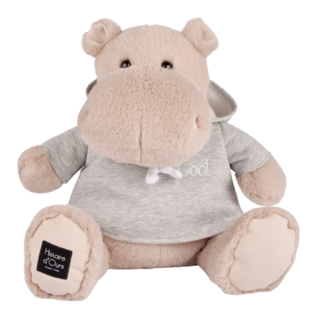 Peluche Hippopotame CHILLY MAX 40 cm