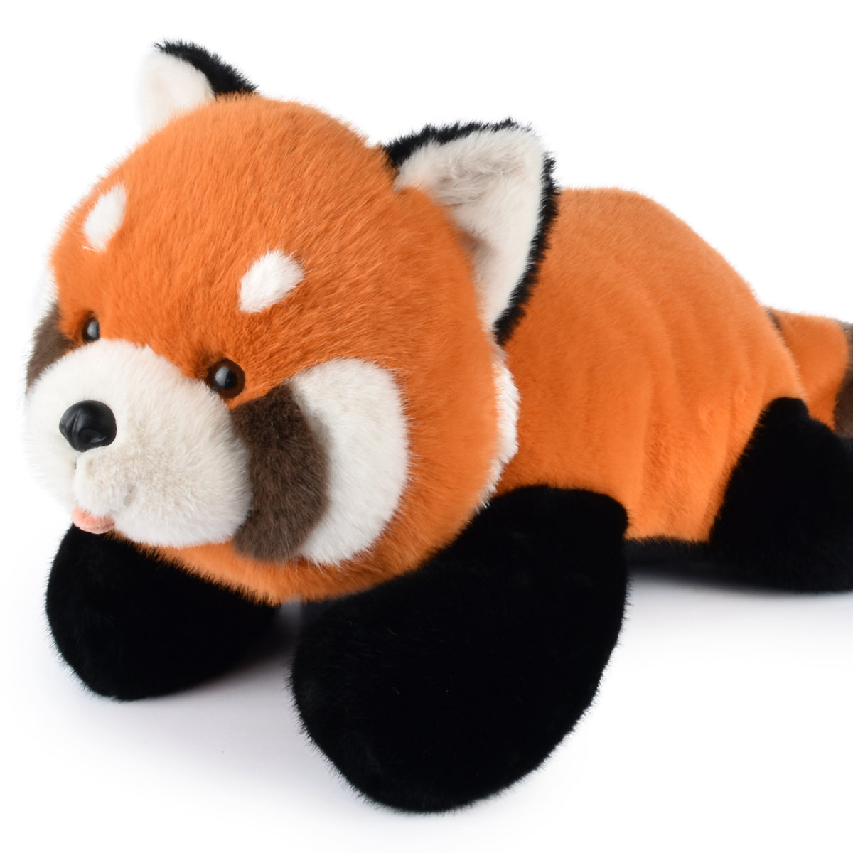 Peluche lestée panda roux Sierra - 55 cm
