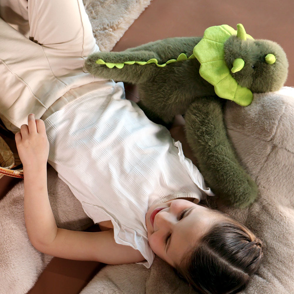 Peluche lestée Dino - 50 cm - Podcoll