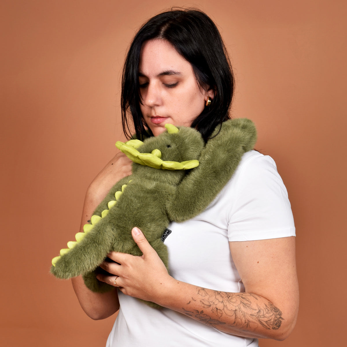 Peluche lestée Dino - 50 cm - Podcoll