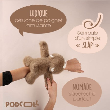 Bracelet Slap ours - 25 cm- PODCOLL