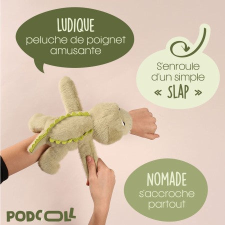 Bracelet Slap Crocodile - 25 cm- PODCOLL -