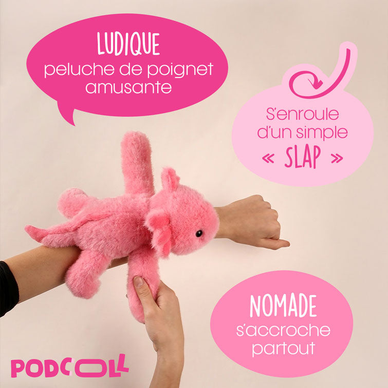 Bracelet Slap Axolotl - 25 cm- PODCOLL
