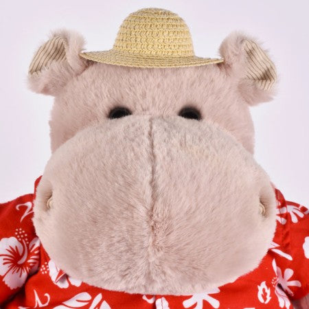 Peluche Hippopotame ALOHA - 38 cm