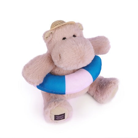Peluche hippopotame BUBBLE BEACH - 20 cm