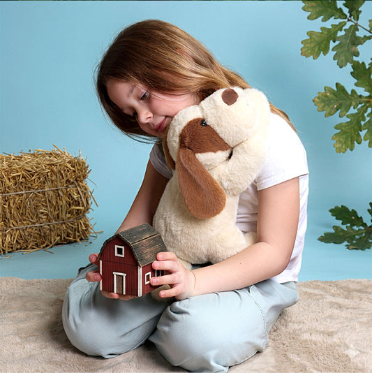 Peluche lestée Chien - 50 cm - PODCOLL