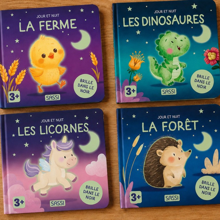 Livre - Jour et nuit. La forêt