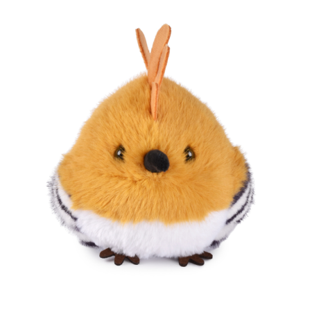 Peluche oiseau Kiwi jaune - 15 cm