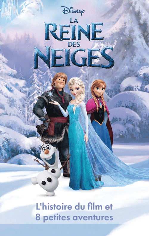 Carte histoire - La reine des neiges et 8 petites aventures