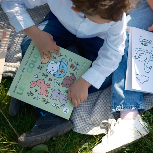 Livre Coloriage Les animaux de compagnie