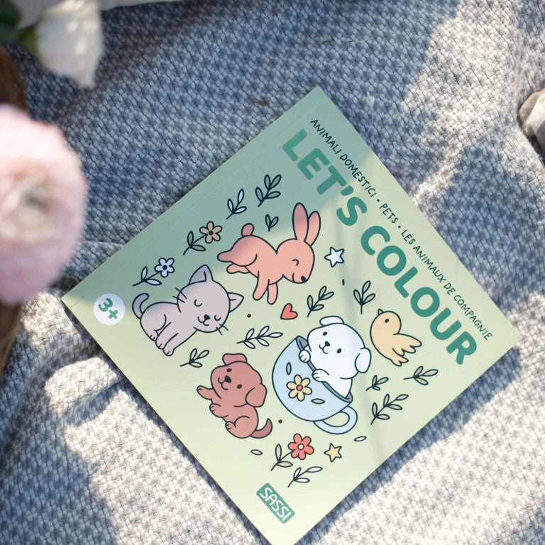 Livre Coloriage Les animaux de compagnie