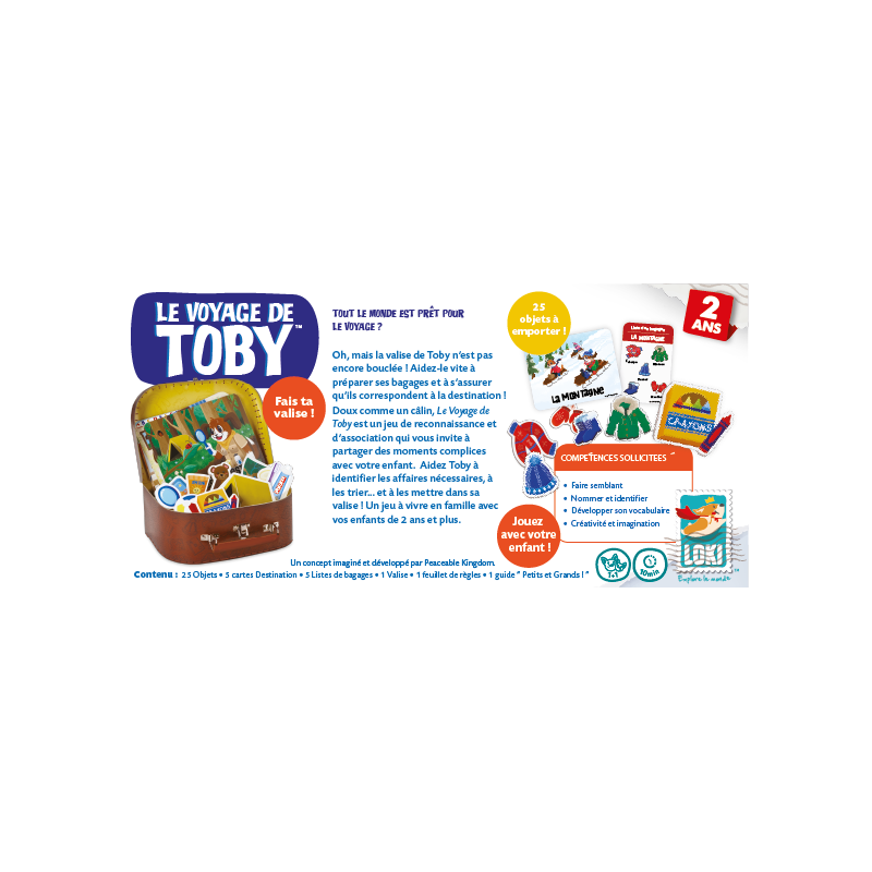 Jeu Le voyage de Toby
