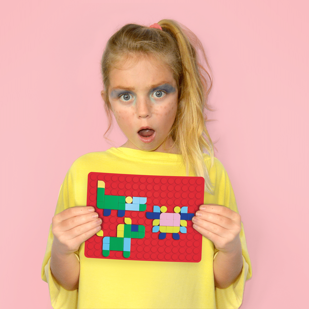 SILIPOP MOSAÏQUES À CLIPSER (Rouge)