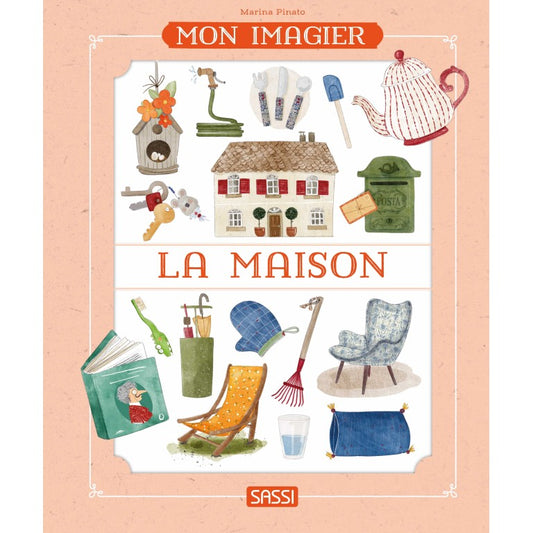 Livre Mon imagier - La maison