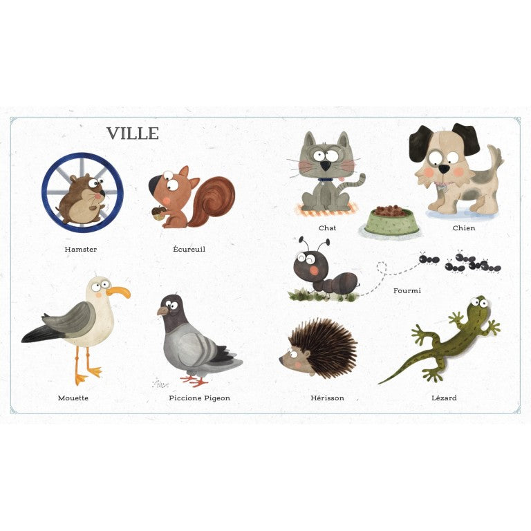 Livre Mon imagier - Les animaux