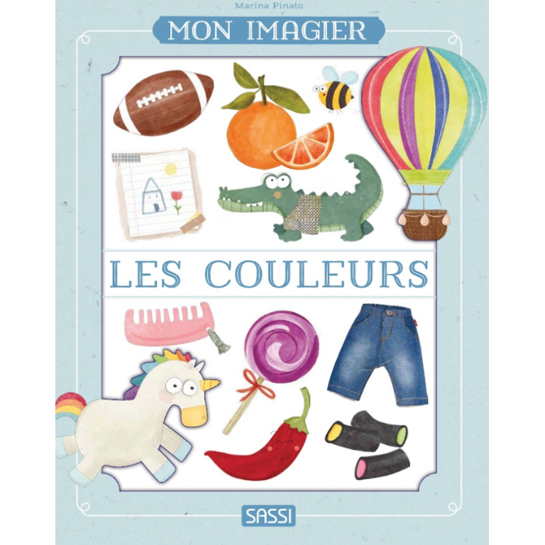 Livre Mon imagier - Les couleurs