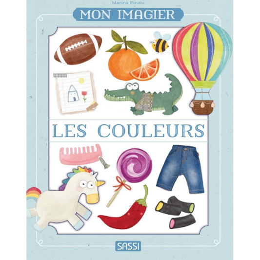 Livre Mon imagier - Les couleurs