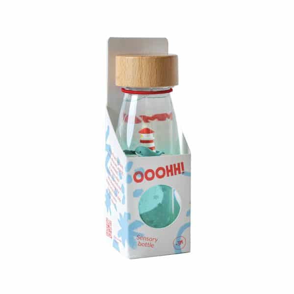 Bouteille sensorielle baleine