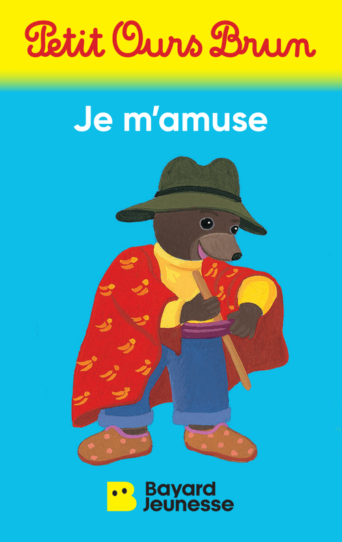 Carte histoire - Petit ours brun "Je m'amuse"