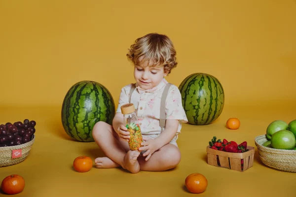Bouteille sensorielle fruits
