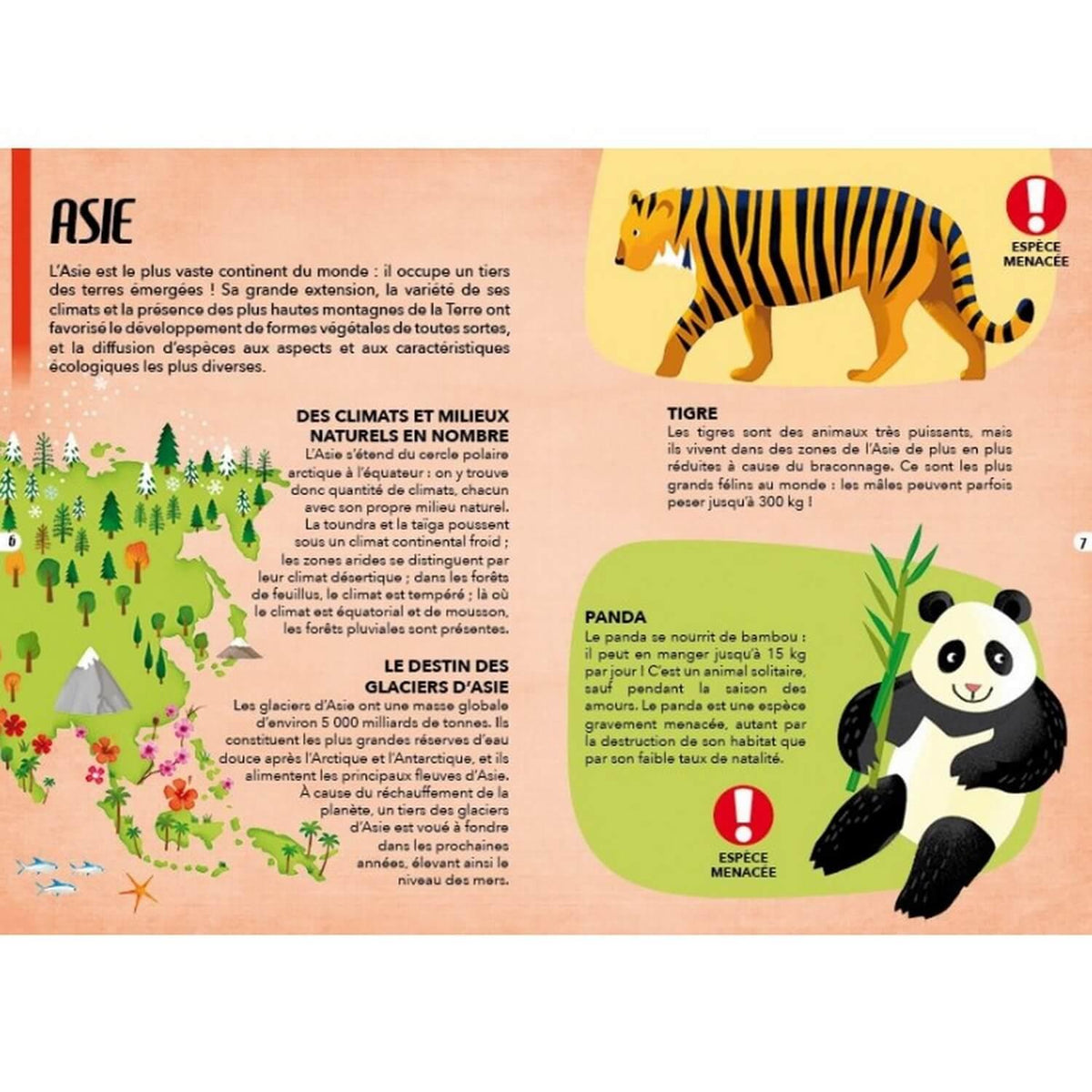 Puzzle - Voyage, découvre, explore. Les espèces menacées