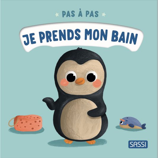 Livre - Pas à pas. Je prends mon bain