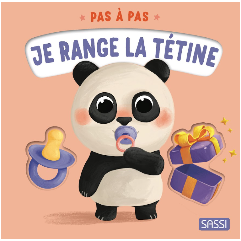 Livre - Pas à pas. Je range la tétine