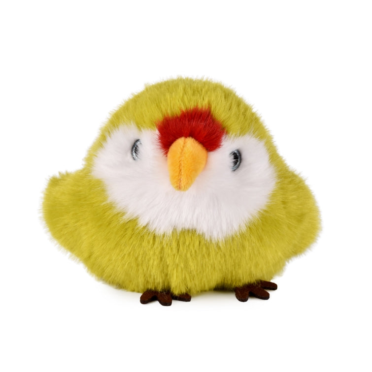 Peluche Perruche verte- 15 cm