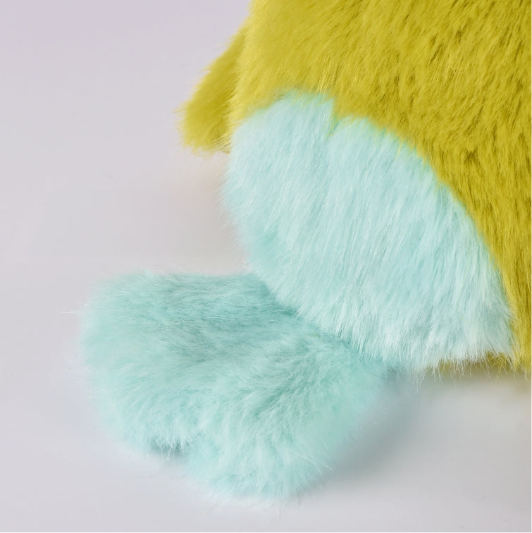 Peluche Perruche verte- 15 cm