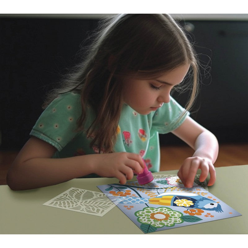 Pochoirs Motifs – “Couleur de la Jungle” 🦁🌴