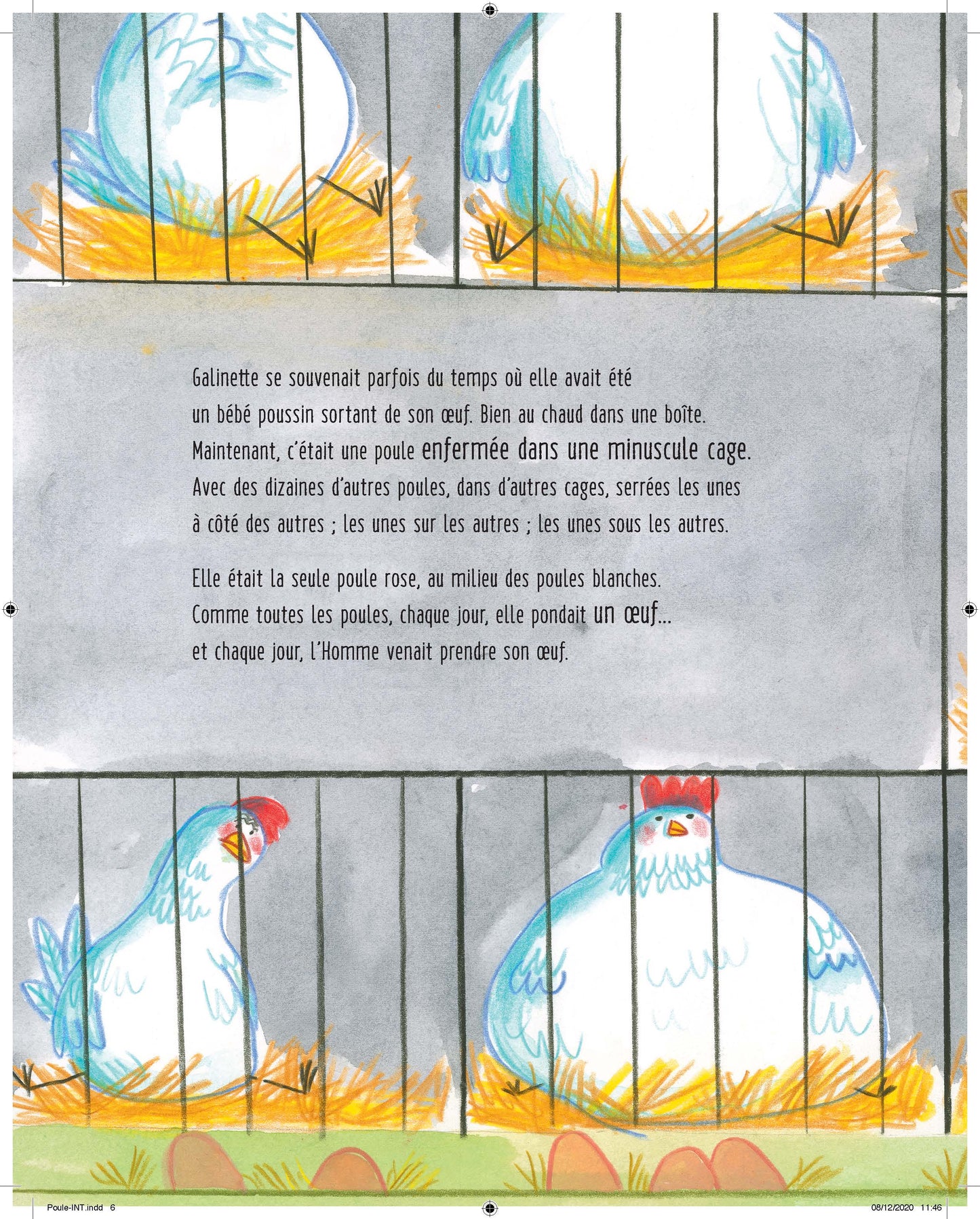 La poule aux œufs cubes