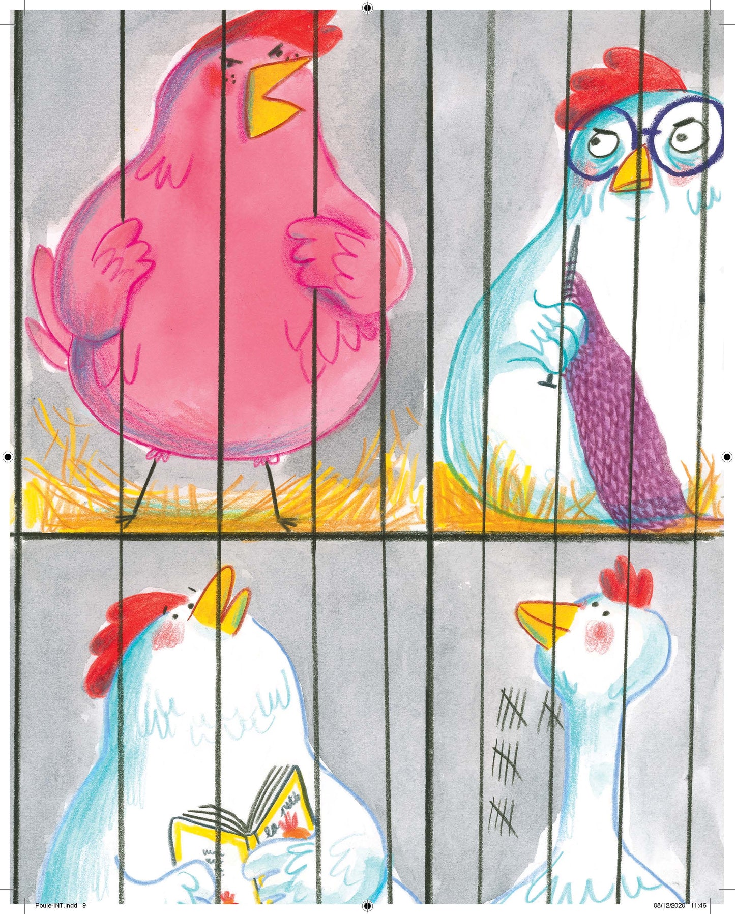La poule aux œufs cubes