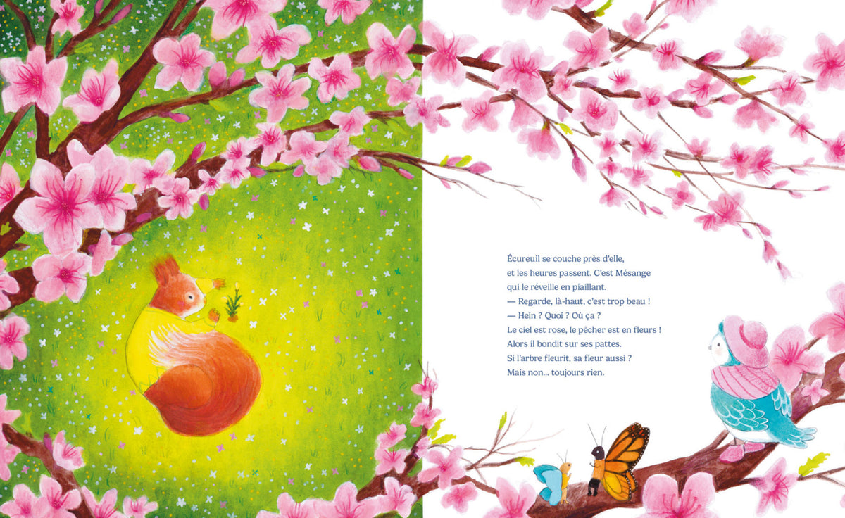 Le printemps d'écureuil