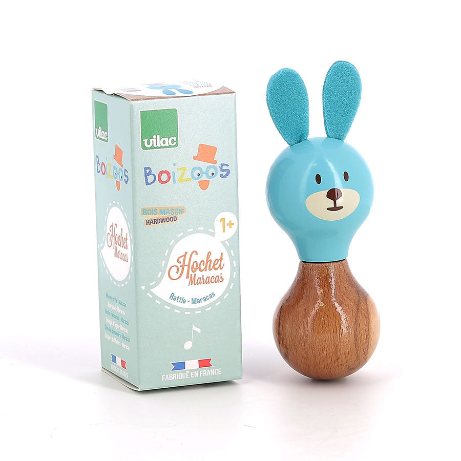 Hochet en bois, Raoul le lapin