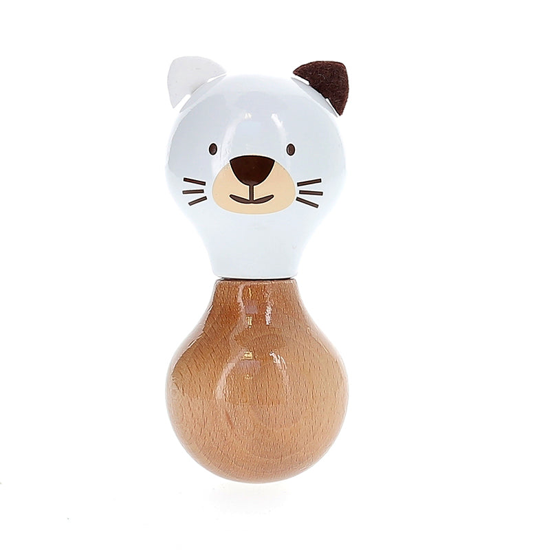 Hochet en bois, Mariette la Minette