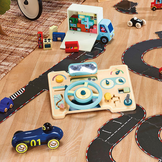 Table d'activités en bois - Ma première voiture