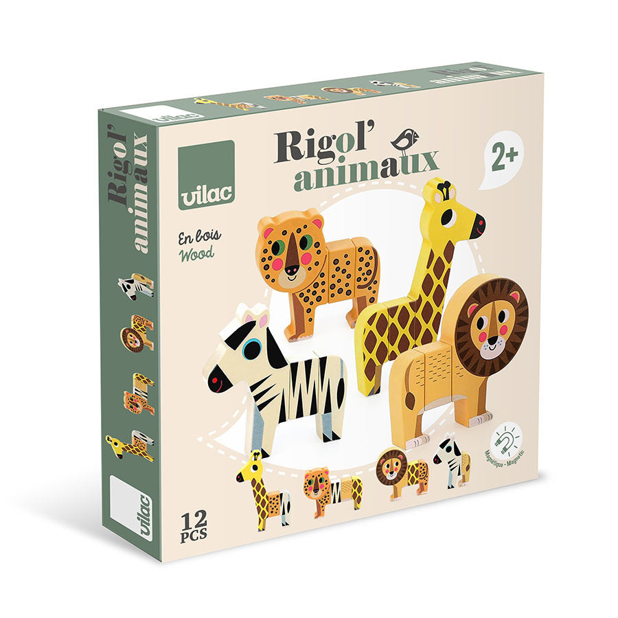 Rigol'animo - pièces magnétiques
