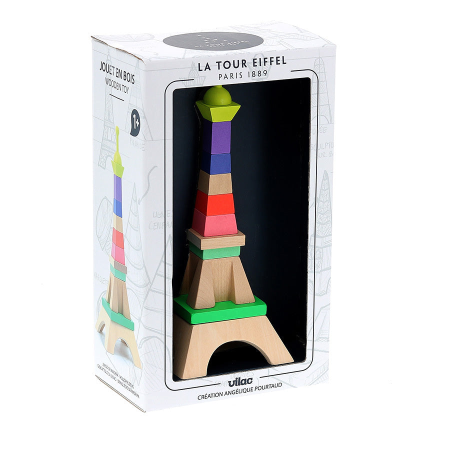 Empilable en bois, Tour Eiffel