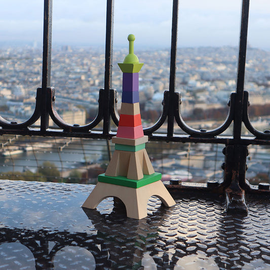 Empilable en bois, Tour Eiffel