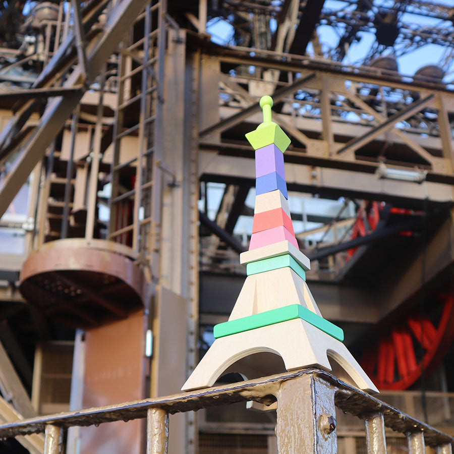 Empilable en bois, Tour Eiffel